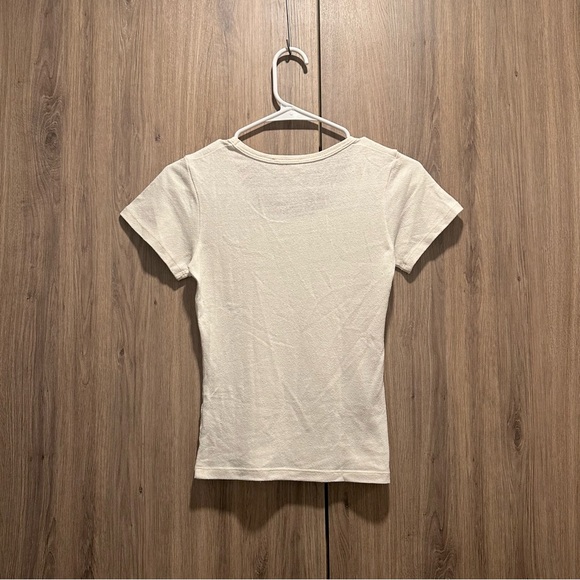 OZMA Baby Tee Raw Regen Silk Noil Jersey - Picture 2 of 5